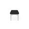 Lesro Lenox Steel 3 Seat Bench, Black Seat, Black Back, 67 W 21 L 18.5 H, Linette Vinyl Seat LS3001 - alternate 3